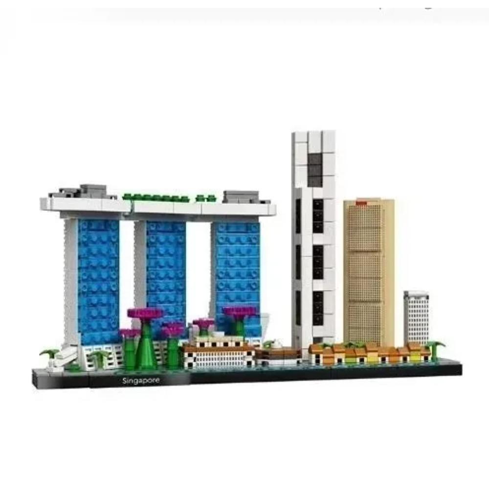 New York London Pairs Dubai Lanmark City Skyline Building Blocks 21052 21044 21028 21034 21032 21027 Construction Bricks Set