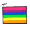 Regenbogen Gesichtsfarbe 50G für Körperbemalung, Hochpigmentiertes Make-up Kinder Halloween Party Cosplay, Abwaschbar Erwachsene Langanhaltend