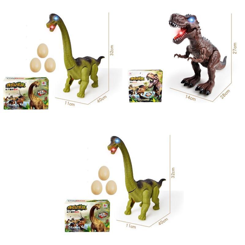 Dinosaur Simulation Toy With Lighted Features And Sensory Development For Children