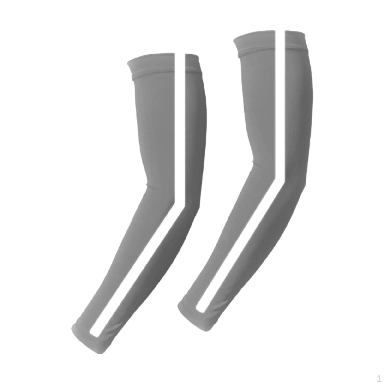 

Охлаждающие рукава-накидки для рук Защита от солнца Компрессионные для занятий спортом на открытом воздухе серый