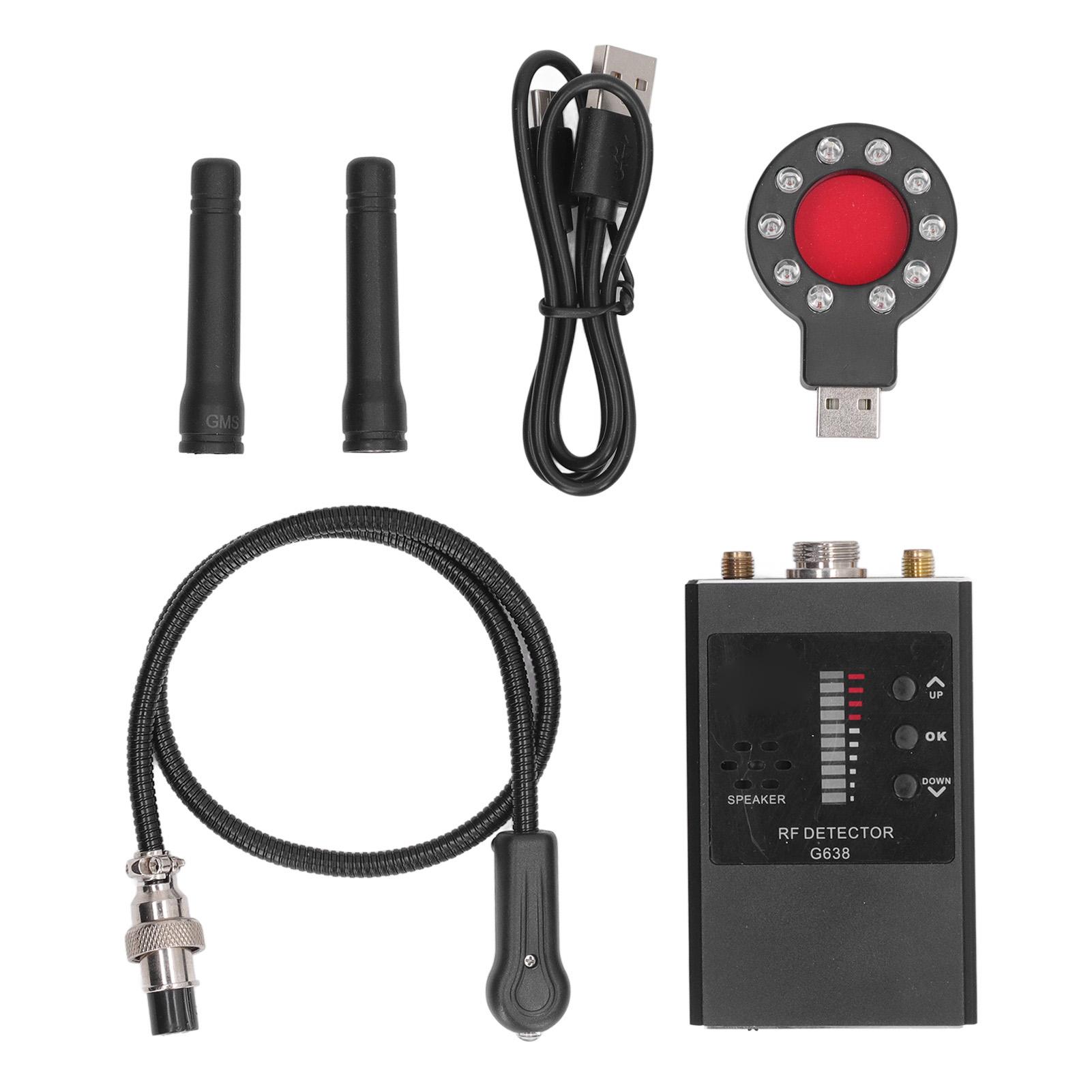 

Signal Detector Bug Finder 3002700MHz Camera Scanner Detecting Tool for Home Hotel