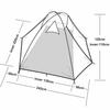 Tente de camping - FORCEATT - ZJSJRJ - 2 places - Imperméable - Montage rapide