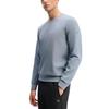 Fila Fitness Round Neck Pullover Sweatshirt Men Sweatshirt Iron-Blue A11M441206F-DB