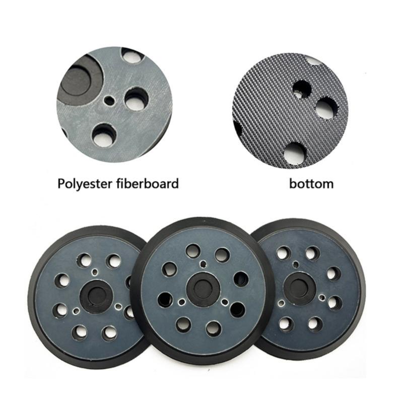 123mm Adhesive Sanding Discs Backing Pad for Random Orbital Sanders BO5041 M9202B 04 High Grip Hook Design Back Panel