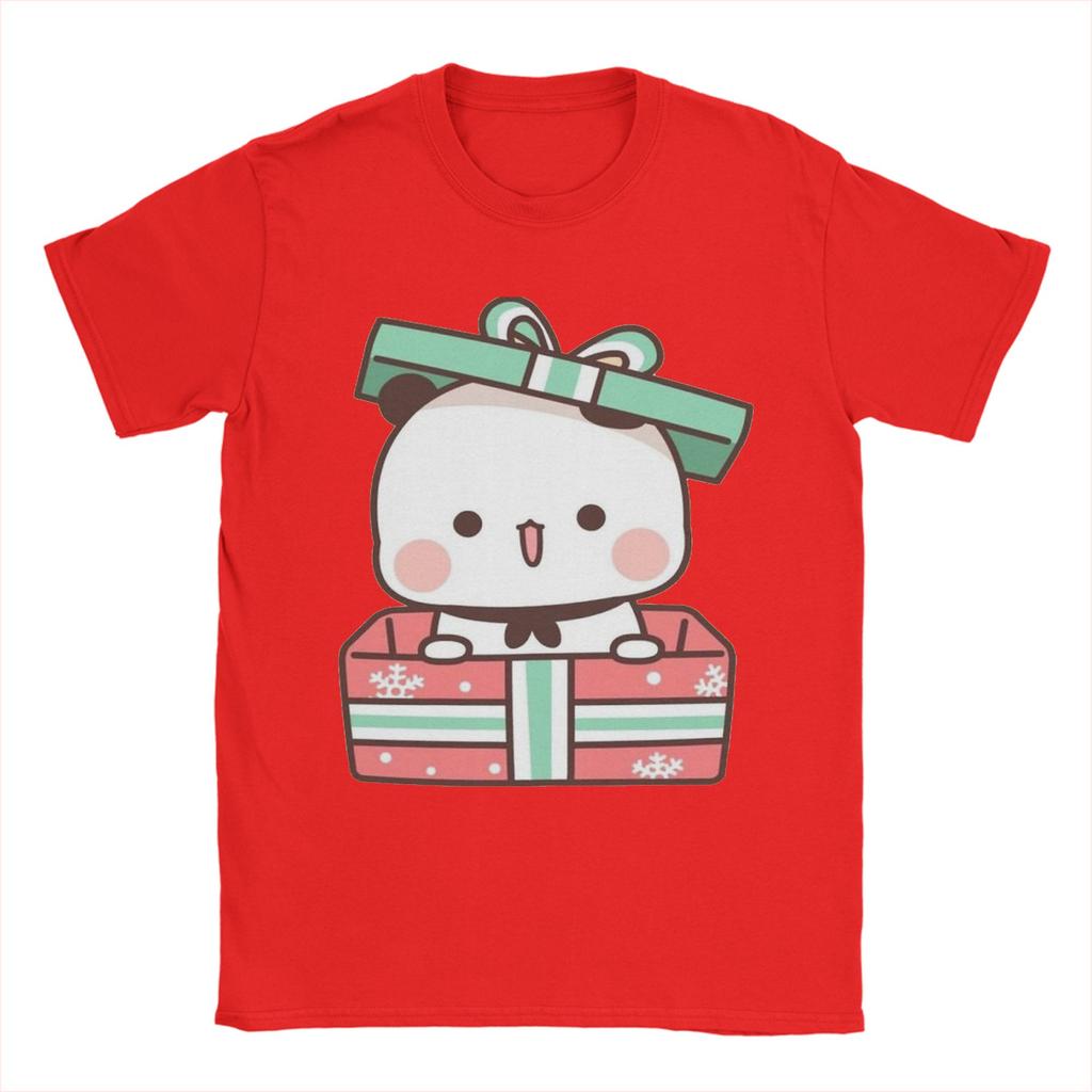 Vtipné Dudu v dárkové krabici k Vánocům Pánská trička s kulatým výstřihem z čisté bavlny Trička s krátkým rukávem Nápad na dárek Oblečení