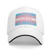 Transgender Pride LGBTQ Baseball Caps Casual Trans not Threat Sandwich Hats Unisex Polyester Caps Hat Outdoor