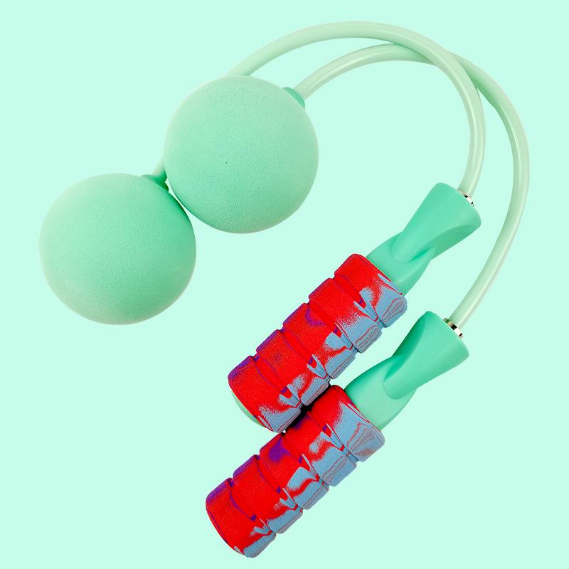 Adjustable Cordless Weighted Jump Rope for Indoor Fitness – Dual-Use Style for Adults