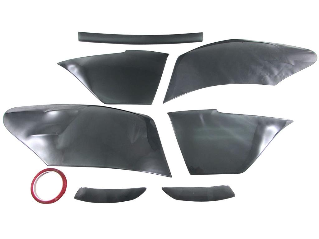 BRIGHTZ Smoked Taillight Cover Set for and USF45 USF and LS 460 LS460, USF40, (Late Model) [SMO-REA-180] F41, F46, 41, 46,