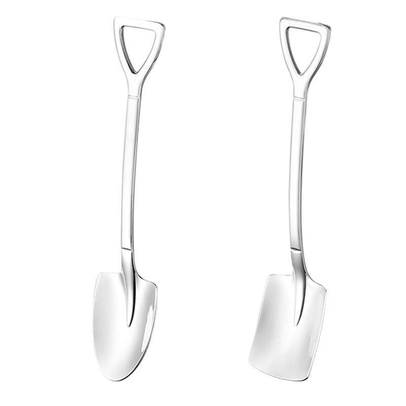 Dessert Spoon 304 Stainless Steel Ice Cream Watermelon Spoon Shovel SpoonSpoon Ice Cream Spoon