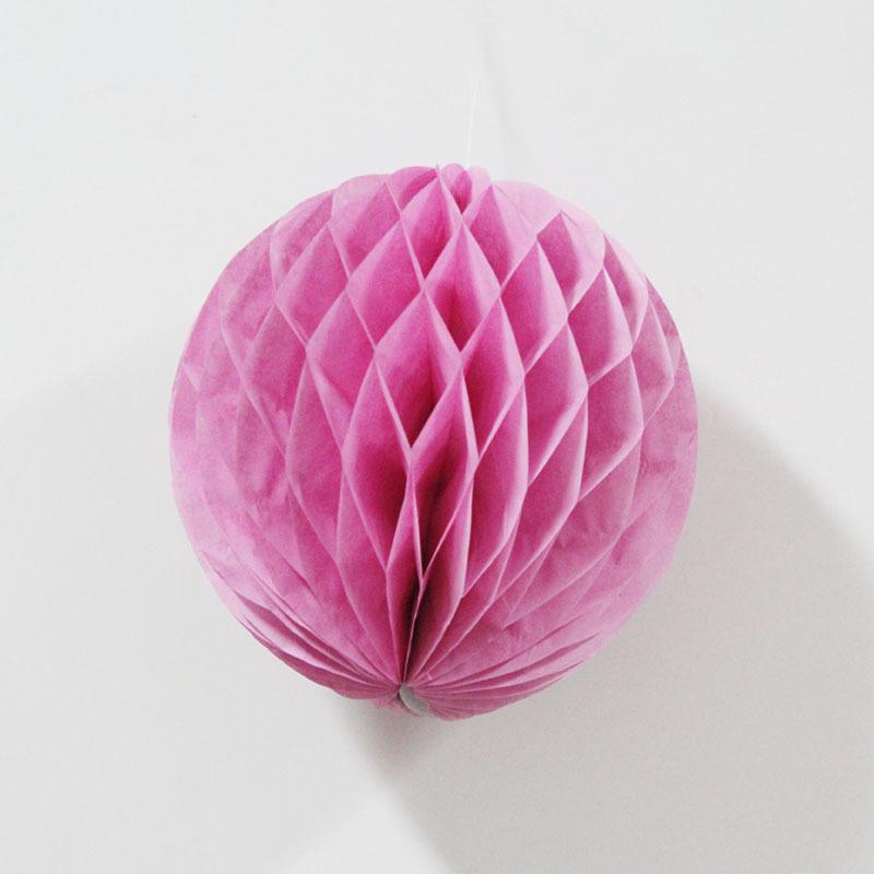 1pc10/15/20/25/30cm Decorative Paper Honeycomb Ball Pastel Flower Wedding Kid Birthday Party Decoration Baby Shower Supplies