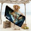 Alex Del Piero's Legacy Beach Towel Super Soft Microfiber Quickdry Fabric Comfortable Lightweight Suitable for Swimming, Gym, Camping, Yoga Vacation