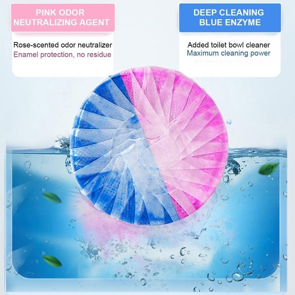 10pcs/pack Toilet Cleaning Tablets Toilet Bowl Cleaner Automatic Tank Bowl Cleaning Toilet Expert
