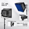 Neewer New Version Softbox Diffuser for NL660 RGB660 PRO II LED Video Light Panel, 12.6" X 11.6" Foldable with Grid/Bag/Shading Hood, No Removal Requi