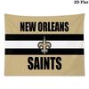 New Orleans Saints Wall Tapestry Aesthetic Wall Hanging Printed Fabric Blanket Decorative Tapestries for Bedroom Living Room Home Decor