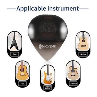 Gitarren-Touch-Leuchtplektrum mit hochempfindlicher LED-Lichtsaite Plektrum für Saiteninstrumente Rutschfest für Bass- und E-Gitarristen