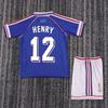 Vintage National Team Retro Football Jerseys Kids Classic Sports Training Shirts