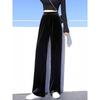 2025 Damen Samthose: Gold, Schwarz, Weit- und Schmalbeinoptionen für Herbst/Winter