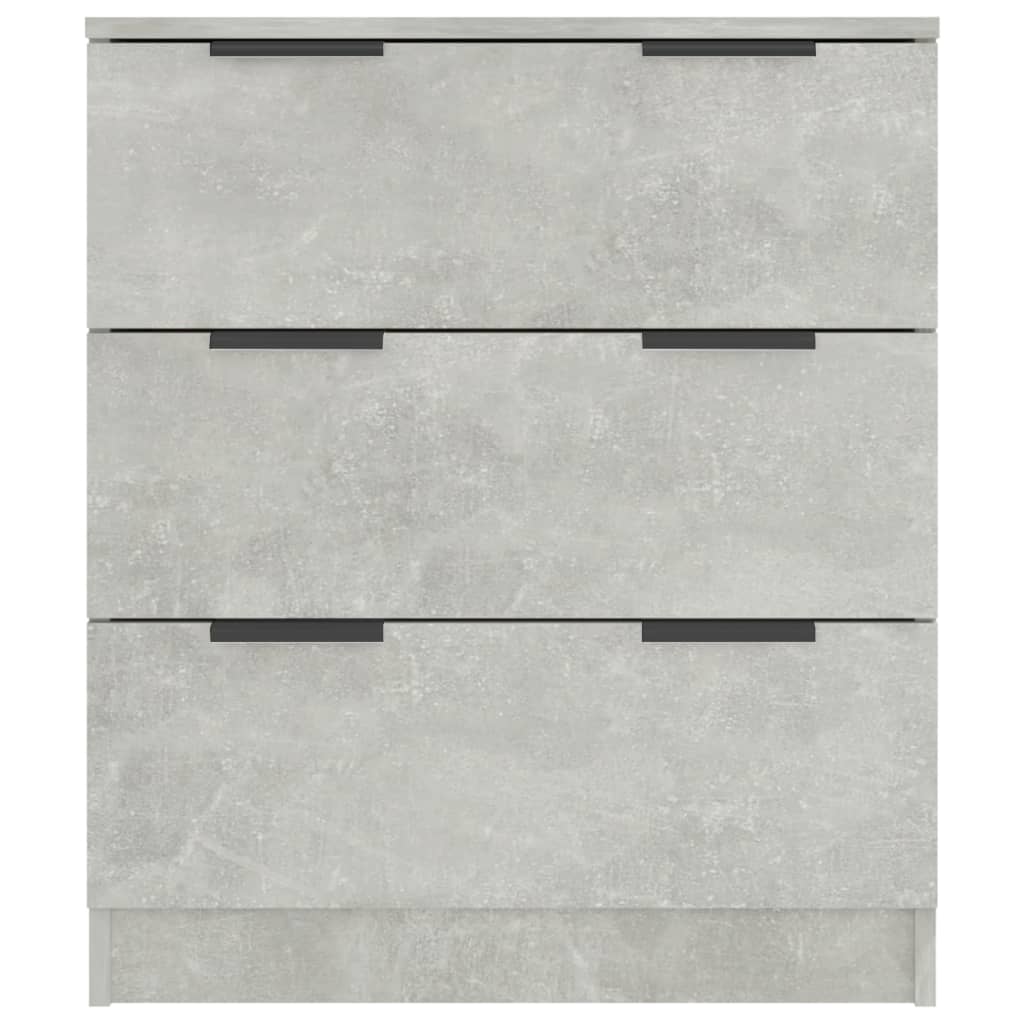 Sideboard Concrete Gray 60 x 30 x 70 cm Particleboard