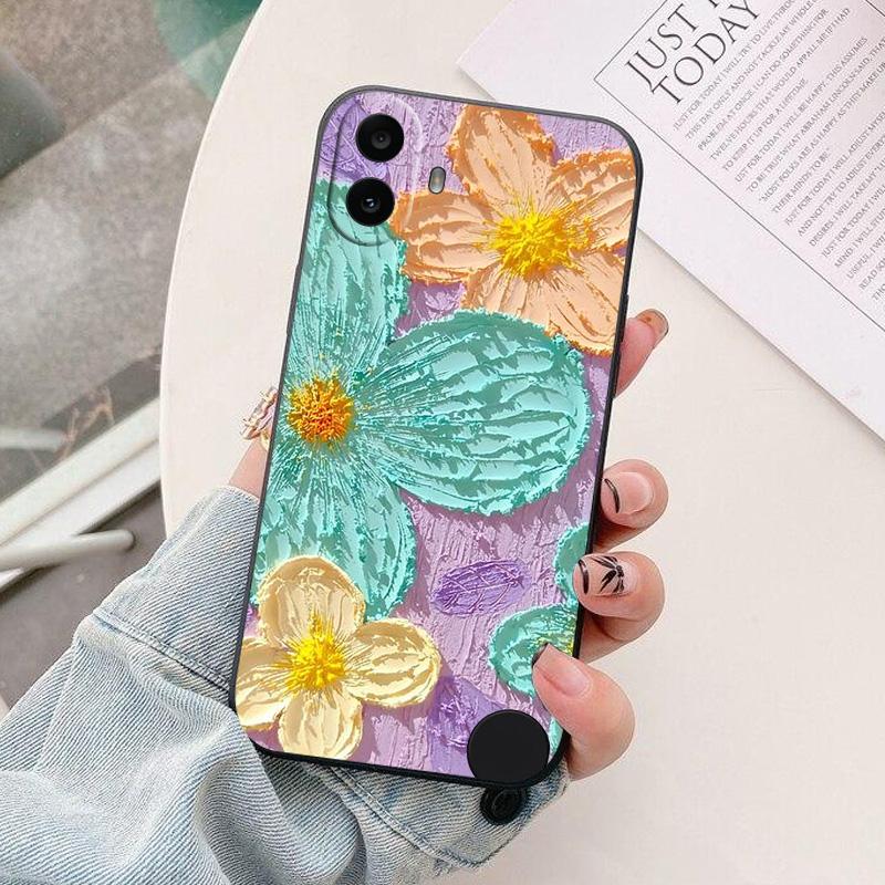 For Nothing CMF Phone 1 Case Colorful Painted Cover Soft Silicone Phone Case For Nothing CMF Phone 1 Covers Phone1 Bumper Coque