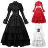 Women's Halloween Renaissance Costume: Irish Medieval Long Dress