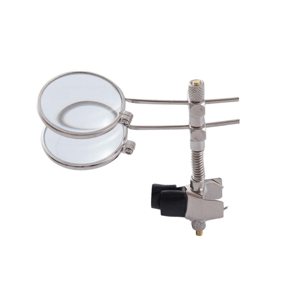 5/10/15X Jeweller's Eye Loupe Clip-On Pocket Magnifier Product Inspection