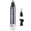 Ear Nose Hair Trimmer for Men Women Rechargeable Electric Facial Hair Trimmer,Professional Waterproof for Nose Ear, Wet/Dry Nose Hair Clipper,
