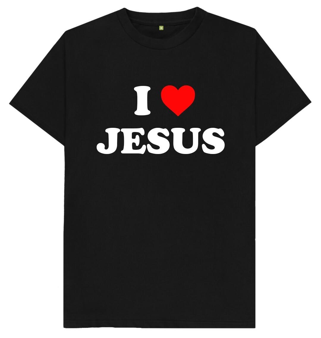 I Love Jesus T Shirt Women Unisex Summer Cotton Casual Breathable Graphic T Shirts Fashion Streetwear T Shirt for Unisex S