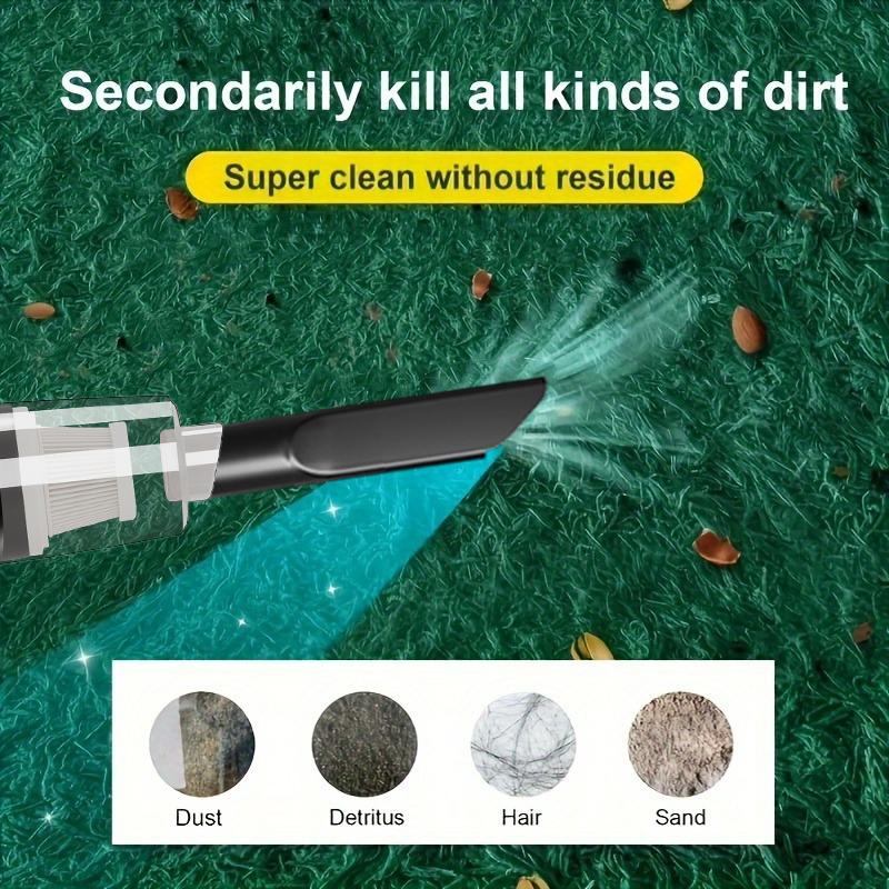 Mașină de curățat portabilă fără fir puternică Aspirator pentru mașină Mini aspirator portabil cu aspirație puternică pentru mașină și casă