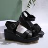 Roman Sandals For Women With Pu Upper And Rubber Sole Summer Footwear For Casual Outdoor Use