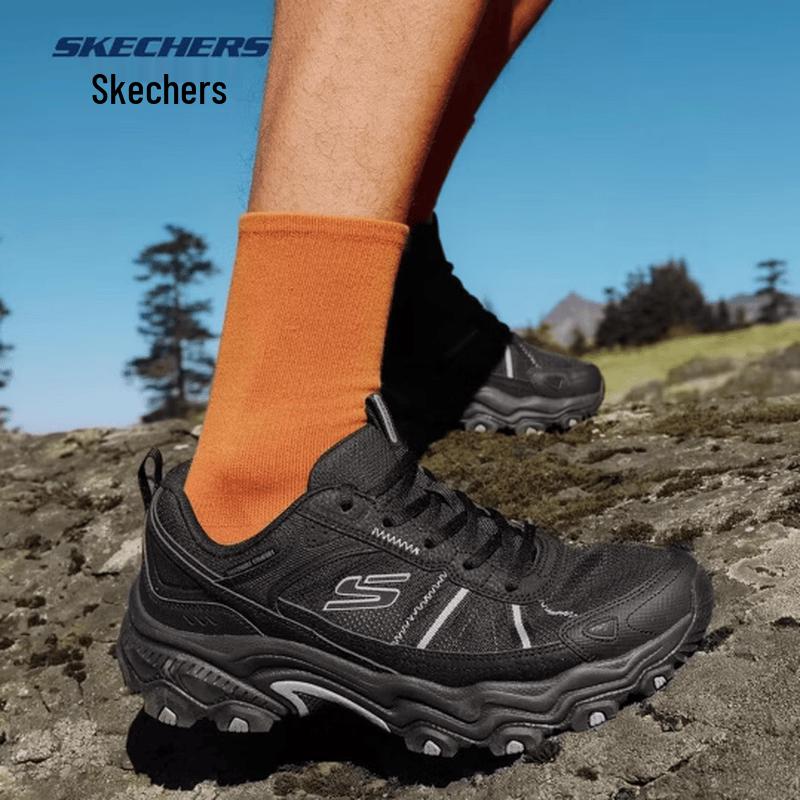 SKECHERS Men s 237830-BBK All Black Outdoor Sport Shoes US 9.5