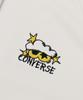 CONVERSE & J.O.F.L. Friends Oversized Zip-Up Sweatshirt Egret Ucl158-W2Y