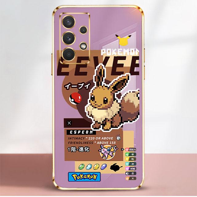 

Милый чехол Pokemon 3 для Samsung Galaxy A52 A12 A51 A32 A21s A71 A50 A22 A31 A72 A02s A13 A53 A11 Красочный мягкий чехол для телефона Funda Samsung A02s