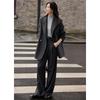 Women's Double-Faced Wool Notched Lapel Coat