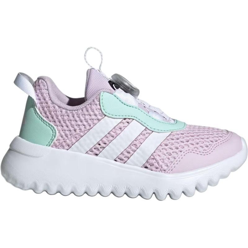 Adidas ACTIVEFLEX BOA 4.0 Anti Slip Wear Resistant Low Top Kids Lifestyle Shoes Purple Kids' Sneakers IH8727