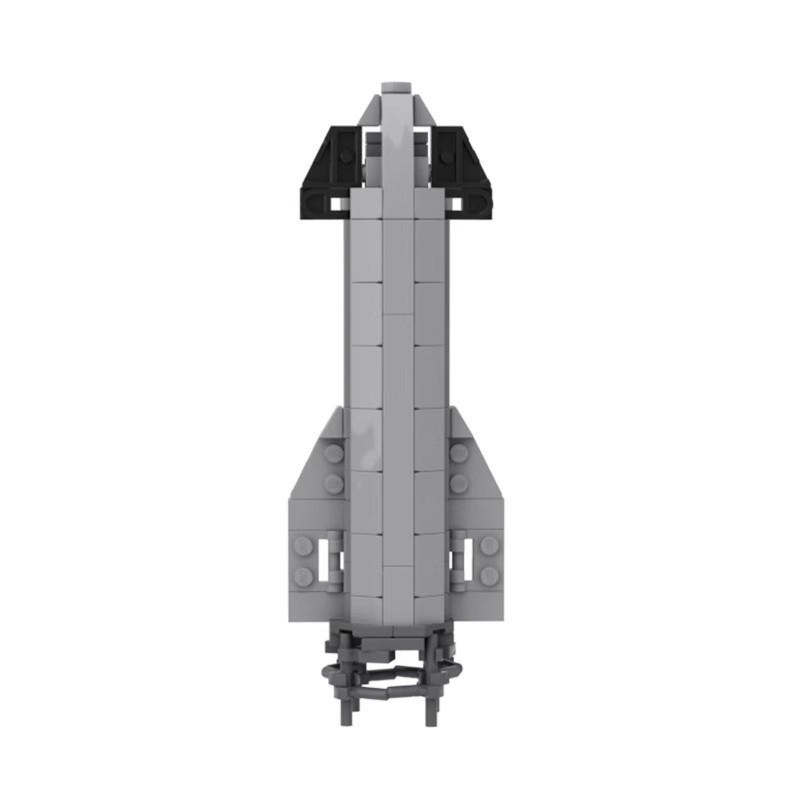 Building Block Compatible 66505 Combination Spacex Starship Starship Super Heavy Booster