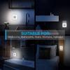 LED Sensor Night Light Intelligent Control Night Lamp Energy Saving Lamps Sensor Lights EU US Plug Nightlight for Kids Bedroom