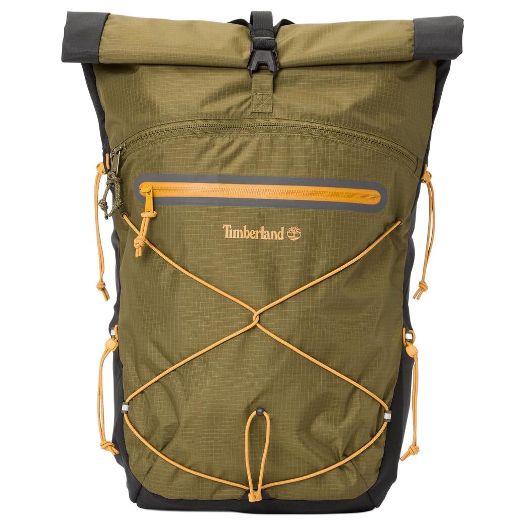 Timberland 60L Fashion Versatile Portable Large Capacity Outdoor Bag Unisex bags Nylon-Green Dark-Olive-Green A5SMY302 Green Dark Olive Green