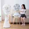 Copertura per Ventilatore da Pavimento Lavabile Impermeabile Antipolvere Rotondo Elettrico da Terra Copertura Protettiva Universale per Uso Domestico Copertura di Stoccaggio