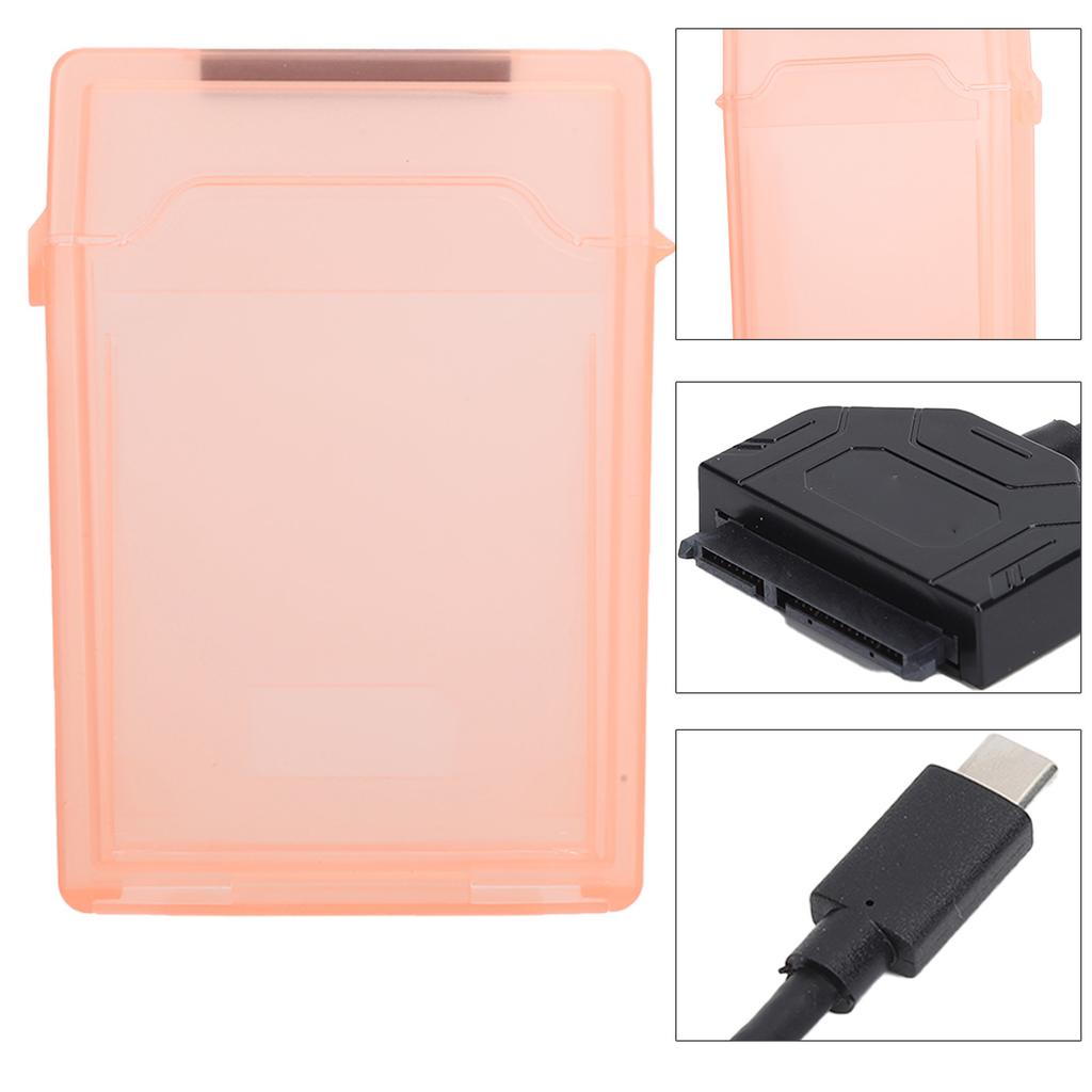 Hard Drive Adapter Box Kit for Type C USB3.0 2.5in /SDD Notebook Accessory