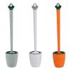 Toilet Brush Lavatory Brush Carrot Toilet Brush Holder Set No Drill Innovative Durable Bathroom Cleaning Brush