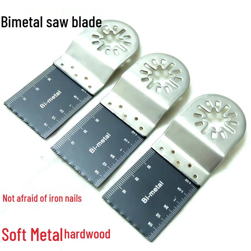 Multi-Function Reciprocating Saw Blade for Metal, Plastic, Woodworking, and Bimetal, 34mm.