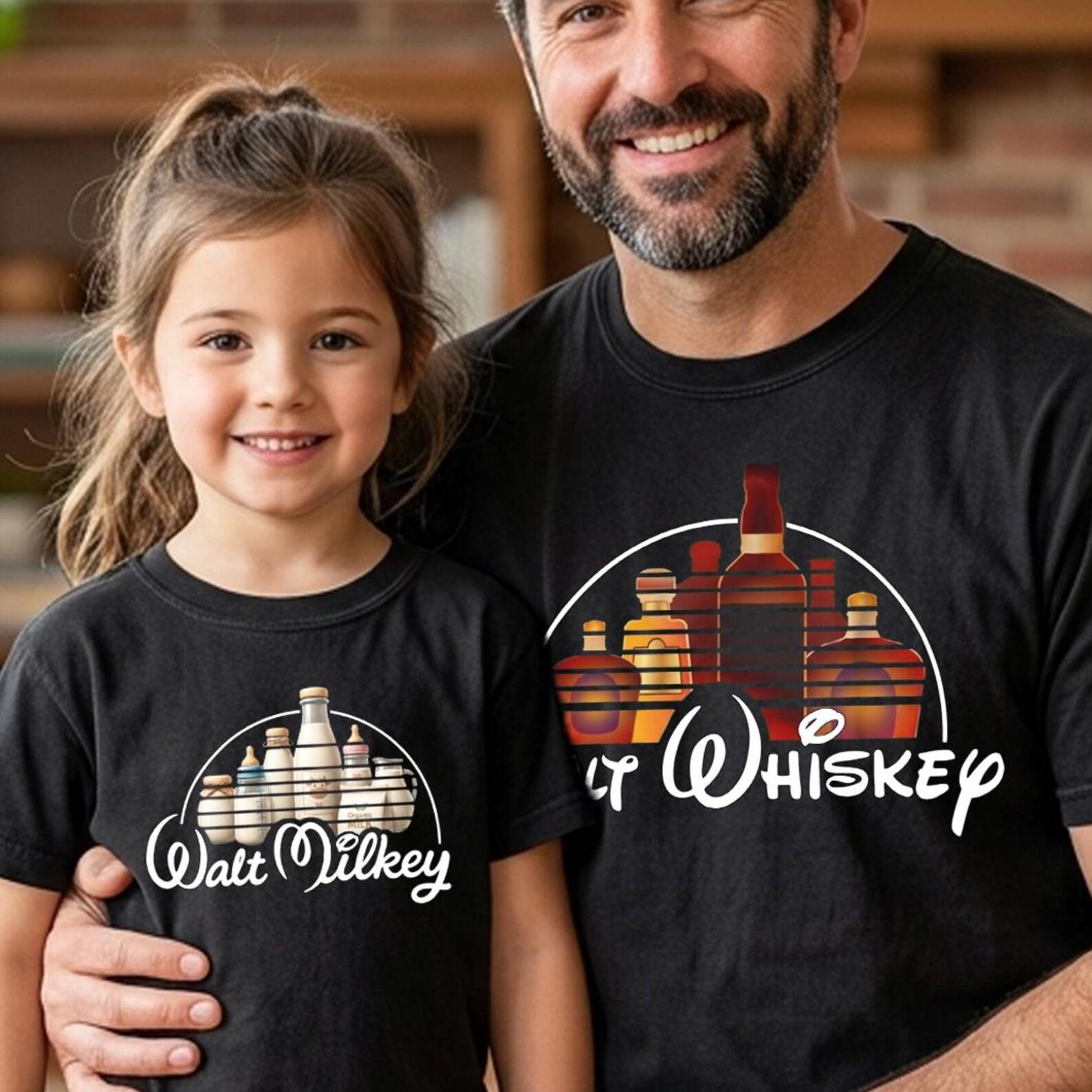 Malt Whiskey Dad Shirt, Walt Milkey Toddler Tee, Family Matching Shirts 4XL