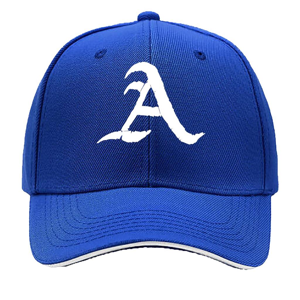 Adjustable Snapback Baseball Cap with Stylish Letter A  Vintage Black Curved Brim for  Ideal Fo Sandwich Baseball Cap