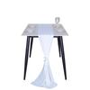 Sheer Chiffon Luxury Solid Colorful Table Runner Blue Rustic Boho Wedding Party Bridal Shower Birthday Home Christmas Decoration