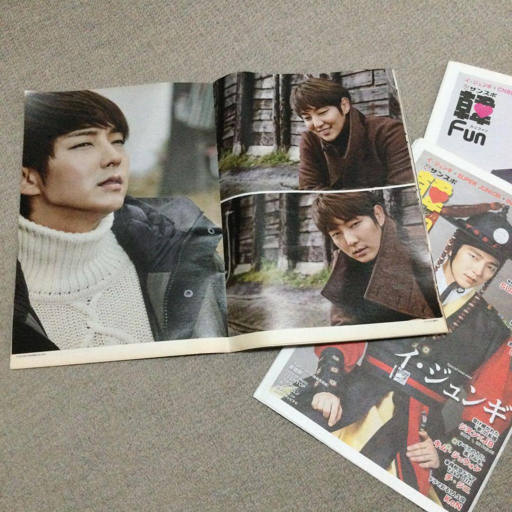 [USED] Valuable goods! Lee Joon Gi Joo Ji Hoon Han Funstar 1 free paper