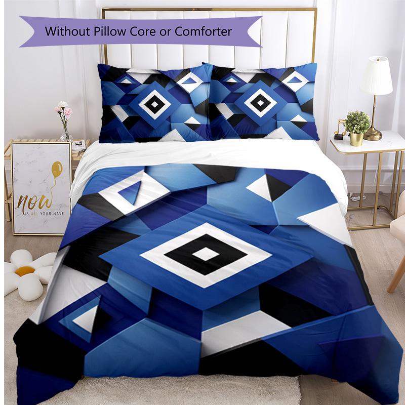 Hamburger SV Football Printed 3 Pieces Bedding Set, Comfortable Skin Friendly Bedroom Duvet Cover Set