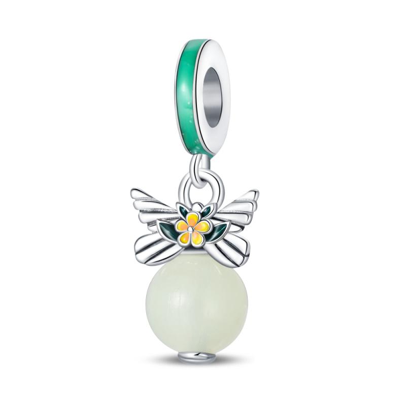 Newcopper Firefly Luminous Oil Lamp Pendant Matching Bracelet Original Women'S Jewelry Christmas Gift