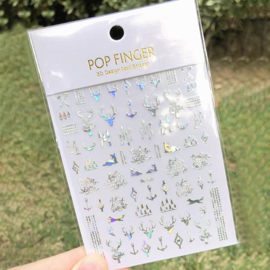 Toller Nail-Art-Aufkleber, langlebig, glatt, zum Selbermachen