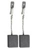 Replacement Carbon Brushes 2pcs for 316055220 Compatible with For WEP 15150 Angle Grinder Power Tool Use