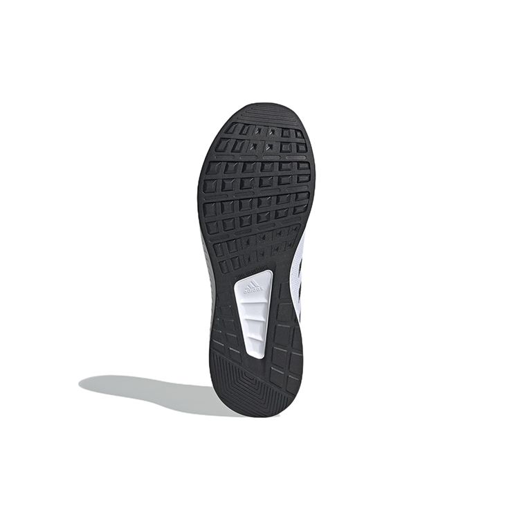 Adidas Runfalcon 2.0 Komfortable Allsidige Stoff Støtdempende Slitesterke Lav Topp Fritids Løpesko Herre Sneakers Hvit Svart GV9552